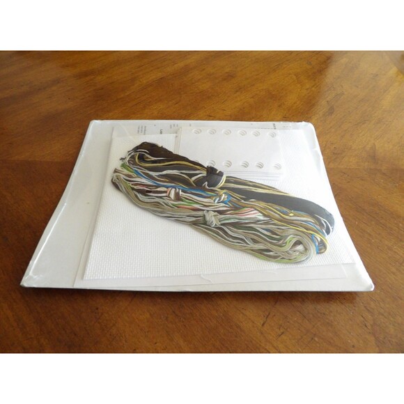 Vtg 1998 Cats' Eye Janlynn Counted Cross Stitch Kit #13-249 New Kitten Kitty USA - Picture 8 of 8